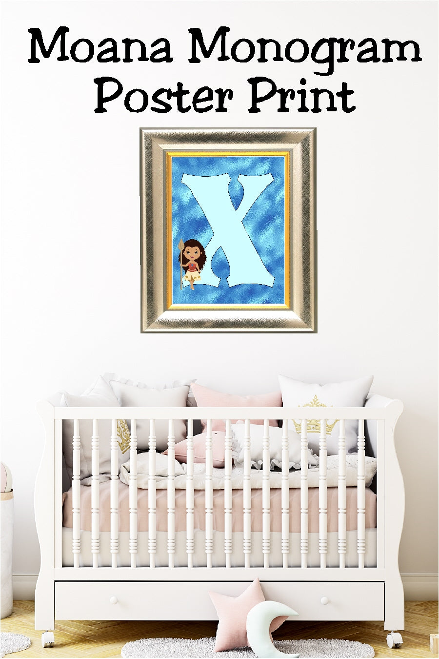 Moana Monogram Print