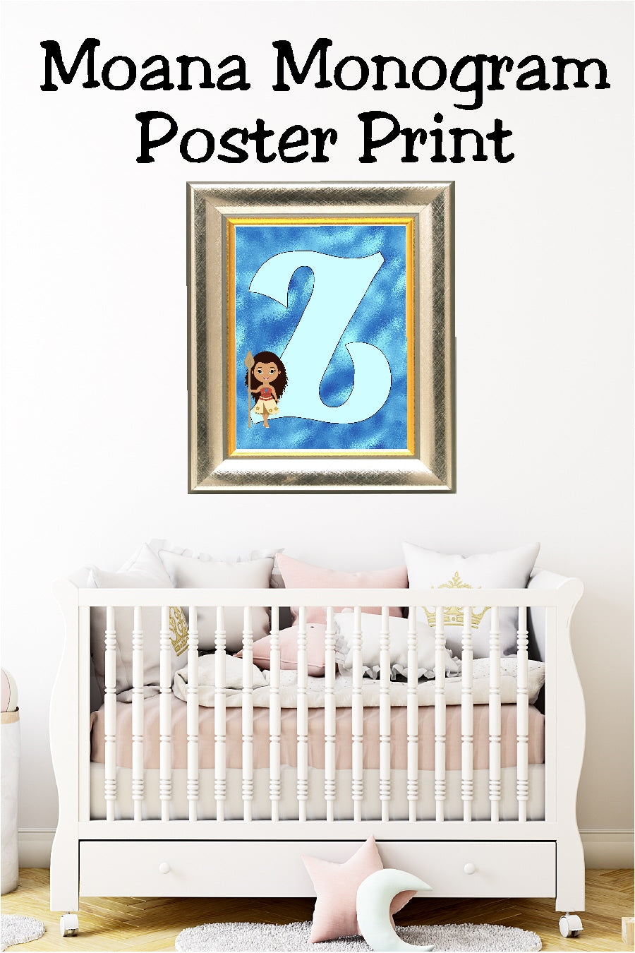 Moana Monogram Print