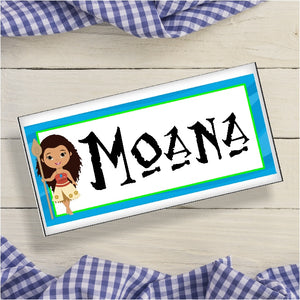 Moana Personalized Name Plaque