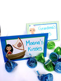 Moana Table Card Printables
