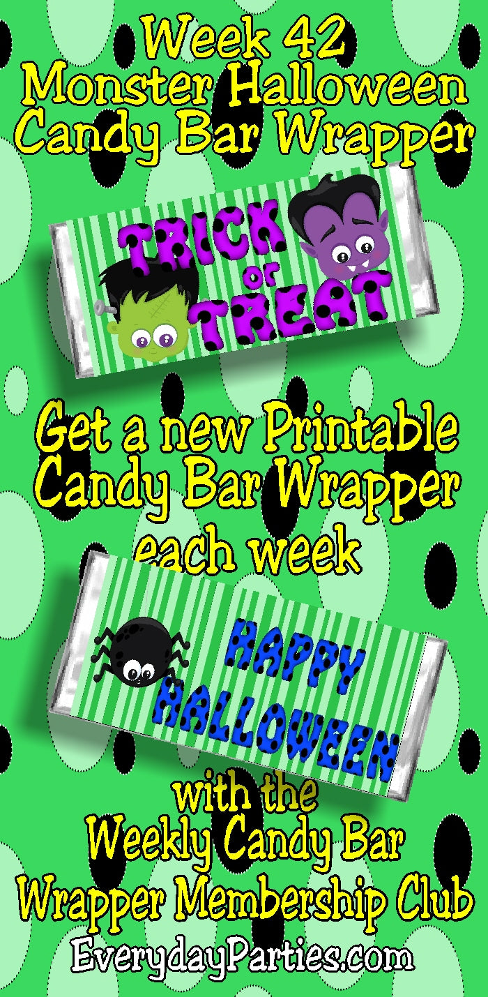 2017 Candy Bar Wrapper Membership Club