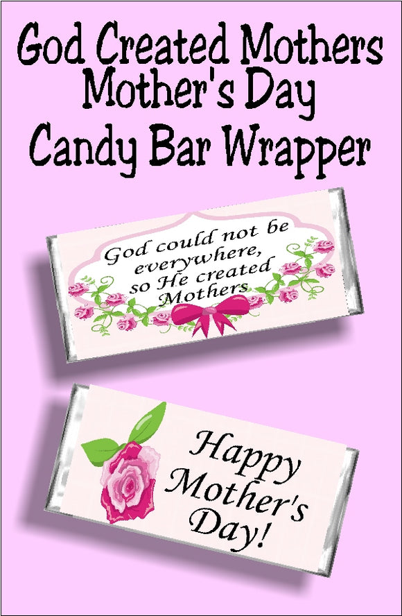 Candy Bar Wrapper Printables DIY Party Mom