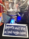 Muggle Teacher Harry Potter Wall Plaque