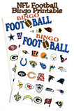 If you can't play in the NFL, at least you can play NFL football bingo. This printable is a fun game to play at your football party or while tail gaiting with your friends. Just download, print, cut, and play!