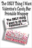 Who needs a boring old card for Valentine's day? Give something saying how you really feel with a dose of chocolate to back it up!  