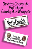 Whether you give this valentine card candy bar wrapper to your best friend or to your significant other, this candy bar will be the sweetest sentiment they receive all Valentines day!