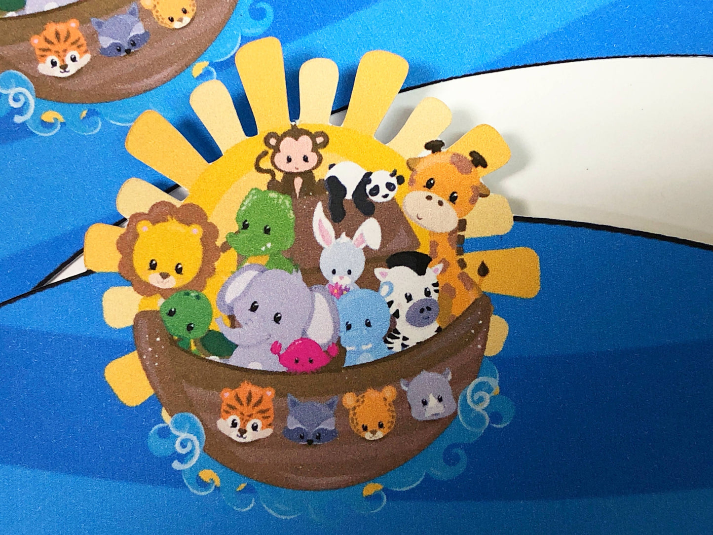 Noah's Ark Printable Cupcake Wrapper