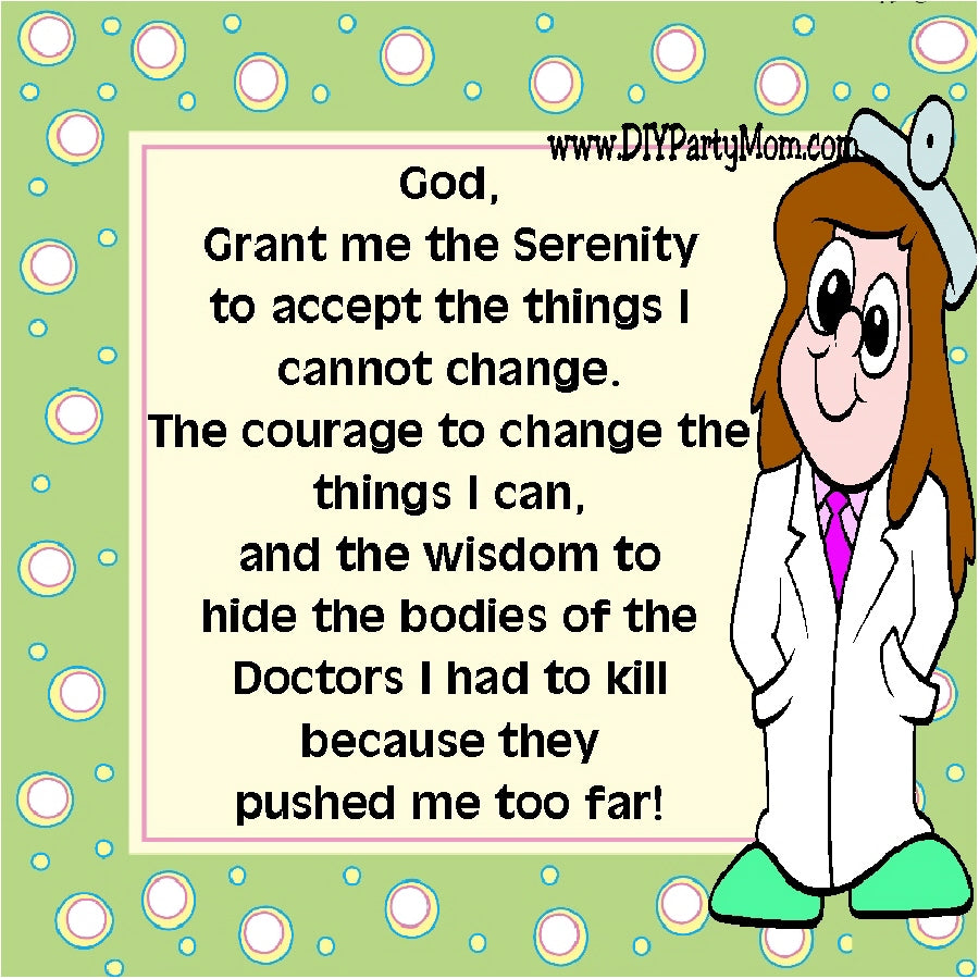 Nurse's Prayer Quote Printable