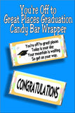 "You're off to great places. Today is your day. Your mountain is waiting. So get on your way." Wish your friends and family Congratulations on their graduation with this candy bar wrapper card.  #graduationgift #graduationcard #graduation2019 #candybarwrapper