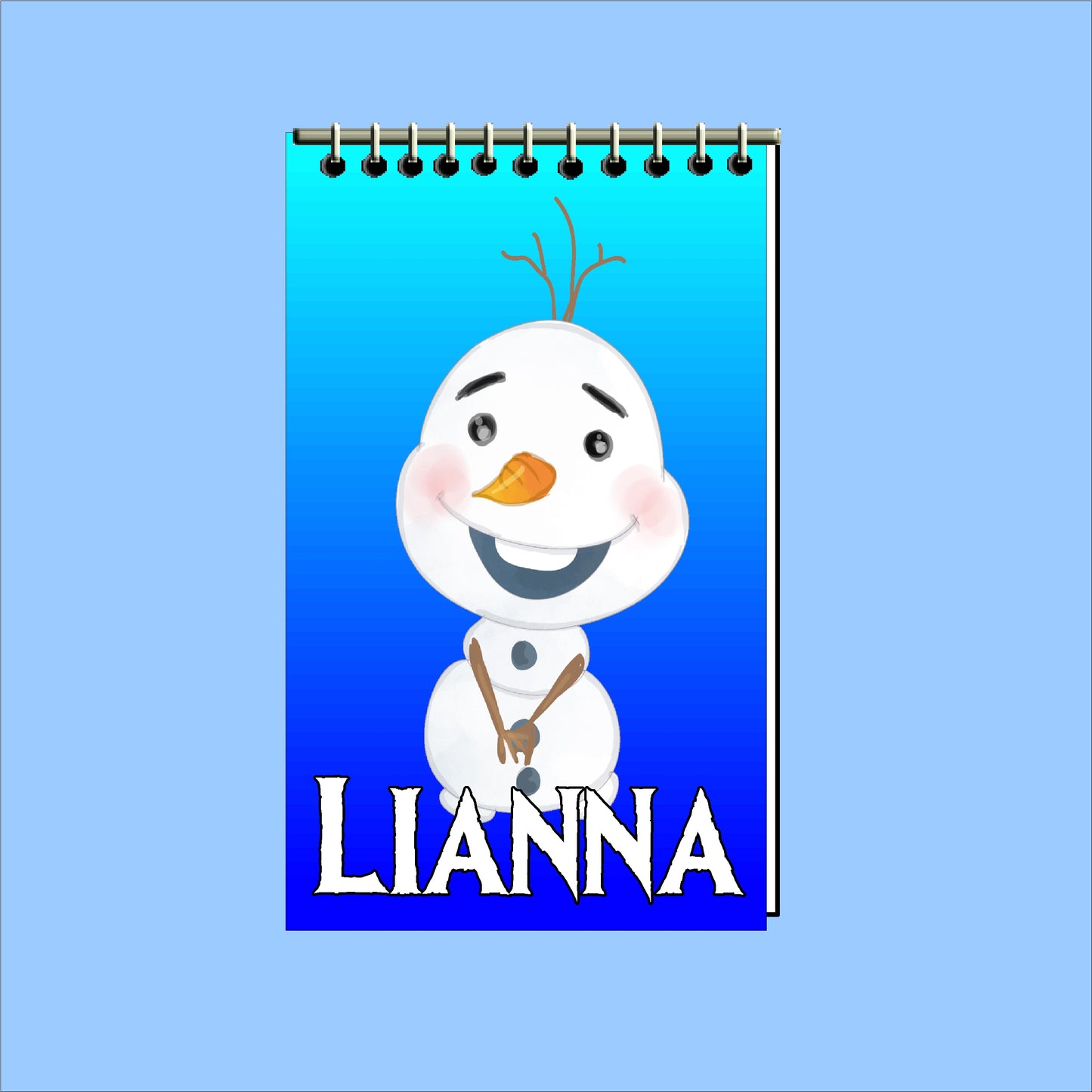 Frozen Personalized Mini Notebooks Set 1
