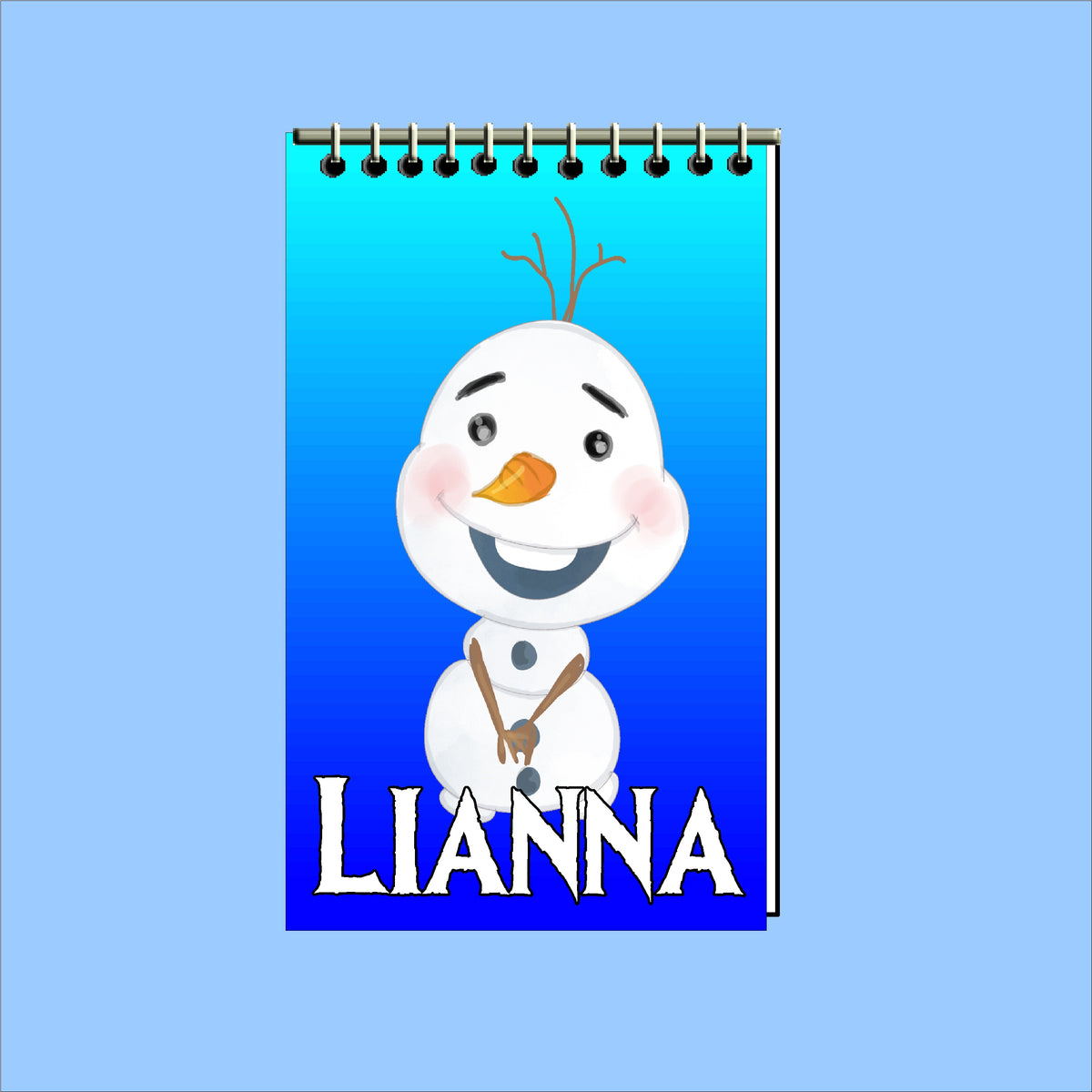 Frozen Personalized Mini Notebooks Set 2