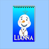 Frozen Personalized Mini Notebooks Set 1