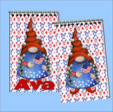 Patriotic Gnomes Personalized Notebooks