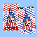 Patriotic Gnomes Personalized Notebooks