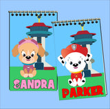 Paw Patrol Personalized Notebooks