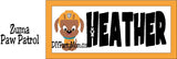 Paw Patrol Personalized Name Plaque