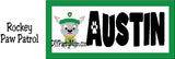 Paw Patrol Personalized Name Plaque