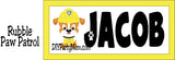 Paw Patrol Personalized Name Plaque