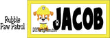 Paw Patrol Personalized Name Plaque