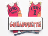 Basketball GIRL Personalized Candy Bar Wrapper