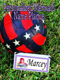 Mermaid Personalized Name Plaque