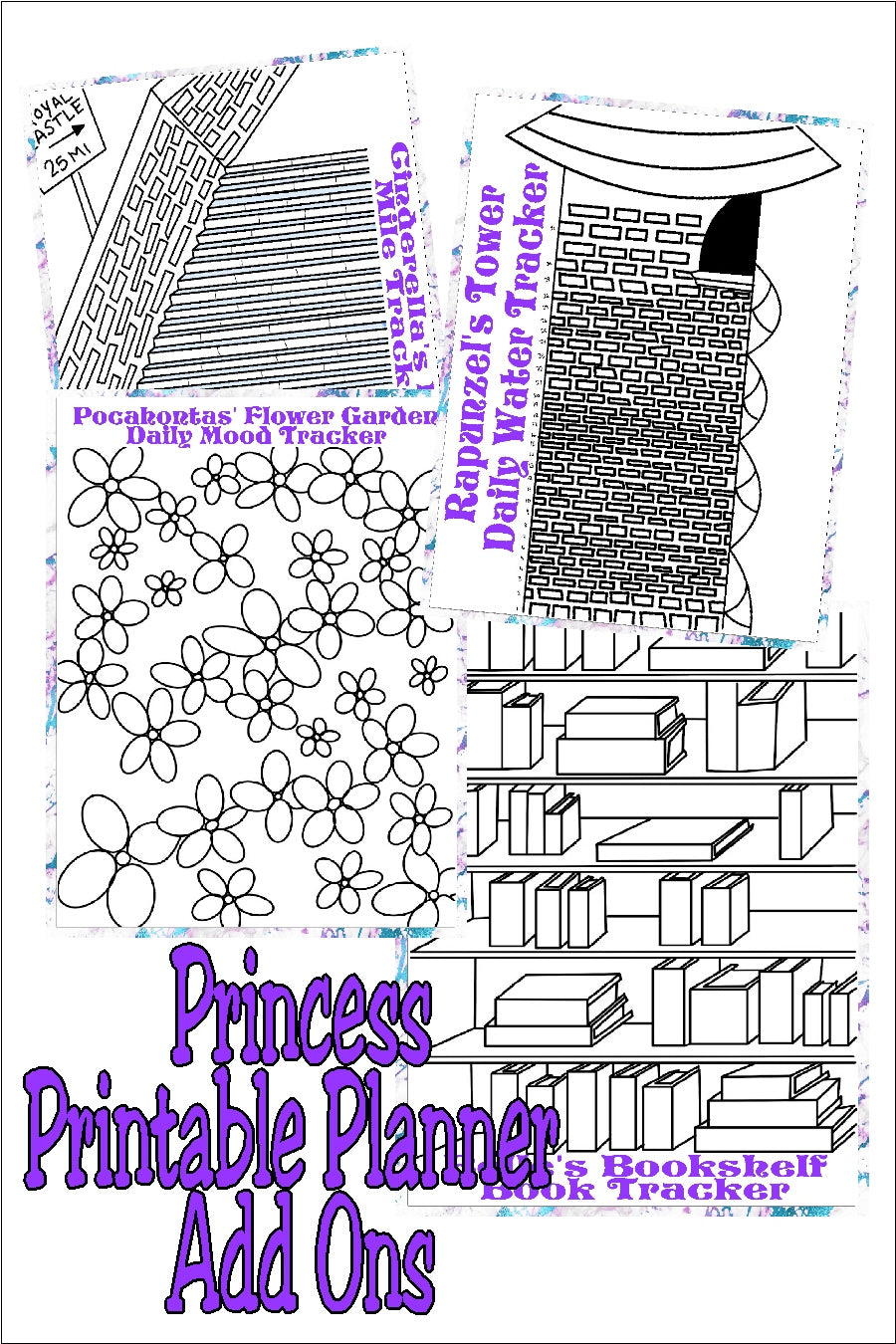 Princess Daily Planner Calendar