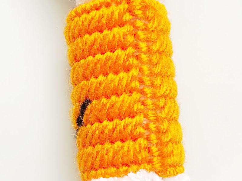 Halloween Pumpkin Face Napkin Ring Plastic Canvas Pattern