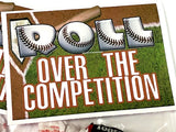 Roll Over Baseball Bag Topper Team Treat