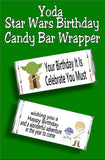 Give your favorite Star Wars fan a fun birthday card and birthday treat with this Star Wars candy bar wrapper. 