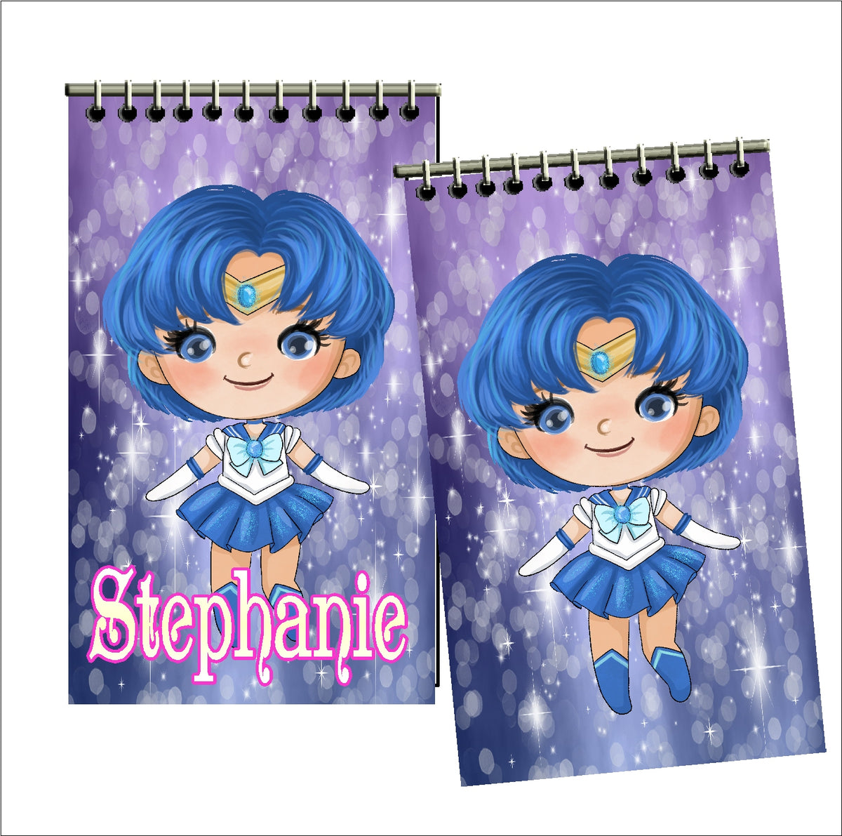 Sailor Moon Personalized Notebook Party Favors