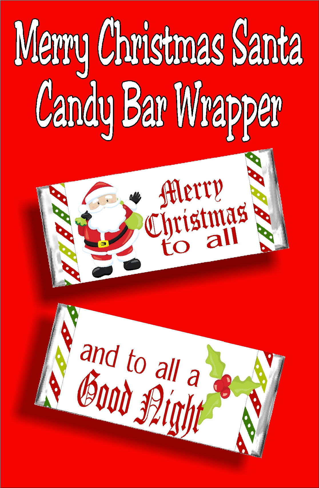 Santa Christmas Candy Bar Wrapper Printable – DIY Party Mom santa-christmas-candy-bar-wrapper-printable-diy-party-mom
