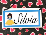 Snow White Personalized Name Plaque
