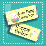 Some Bunny Loves You Easter Candy Bar Wrapper