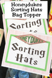 Honeydukes Printable Bag Topper Collection