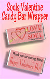 Love is composed of a single soul inhabiting two bodies...Thank you for sharing mine! Happy Valentine's Day!  Printable candy bar wrapper perfect for a Valentine's day card alternative.