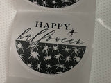 Halloween 2 inch party sticker set of 12