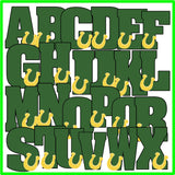 Lucky St Patricks Day Alphabet