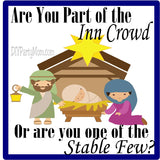 The Stable Few Christian Printable
