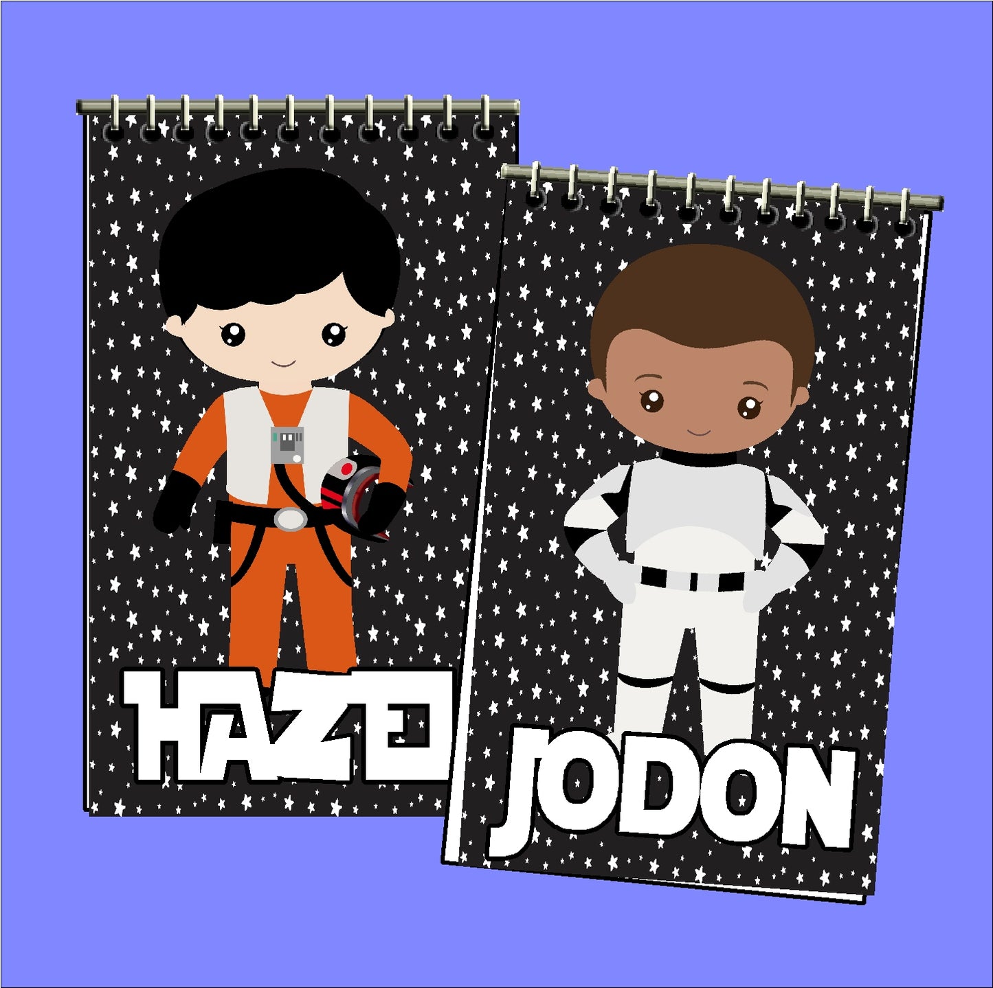 Star Wars Episode 7 Personalized Notebooks