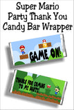 Plumber Friends Party Thank You Candy Bar Wrapper