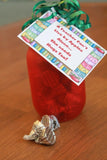 Teacher Hug Teacher Gift Jar Idea with Printable Bag Topper by EverydayPartiesShop