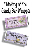 Tell your friends how much you are thankful for them and all they do with this printable Hershey candy bar wrapper printable.