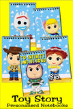 Toy Story Personalized Notebook Party Favor