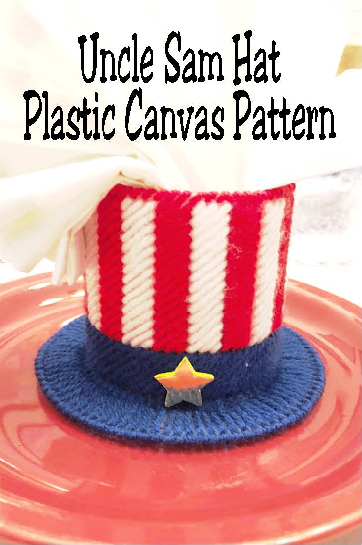 Canvas top hat pattern