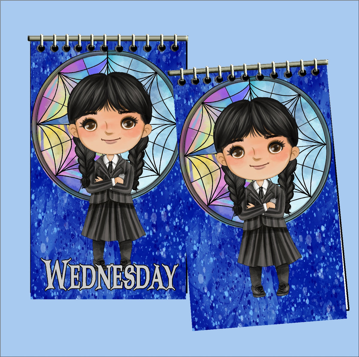 Wednesday Addams Personalized Notebooks