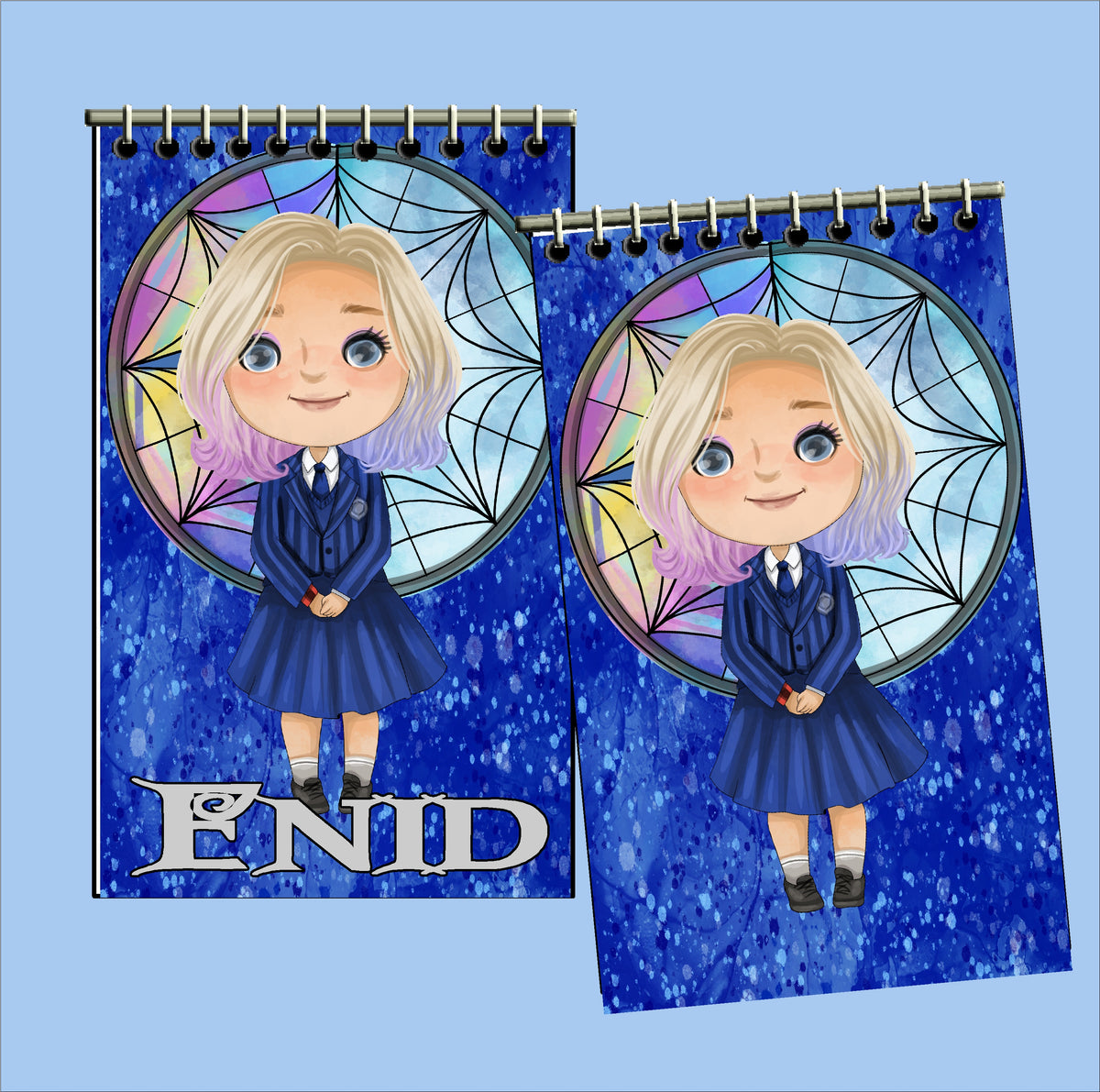 Wednesday Addams Personalized Notebooks
