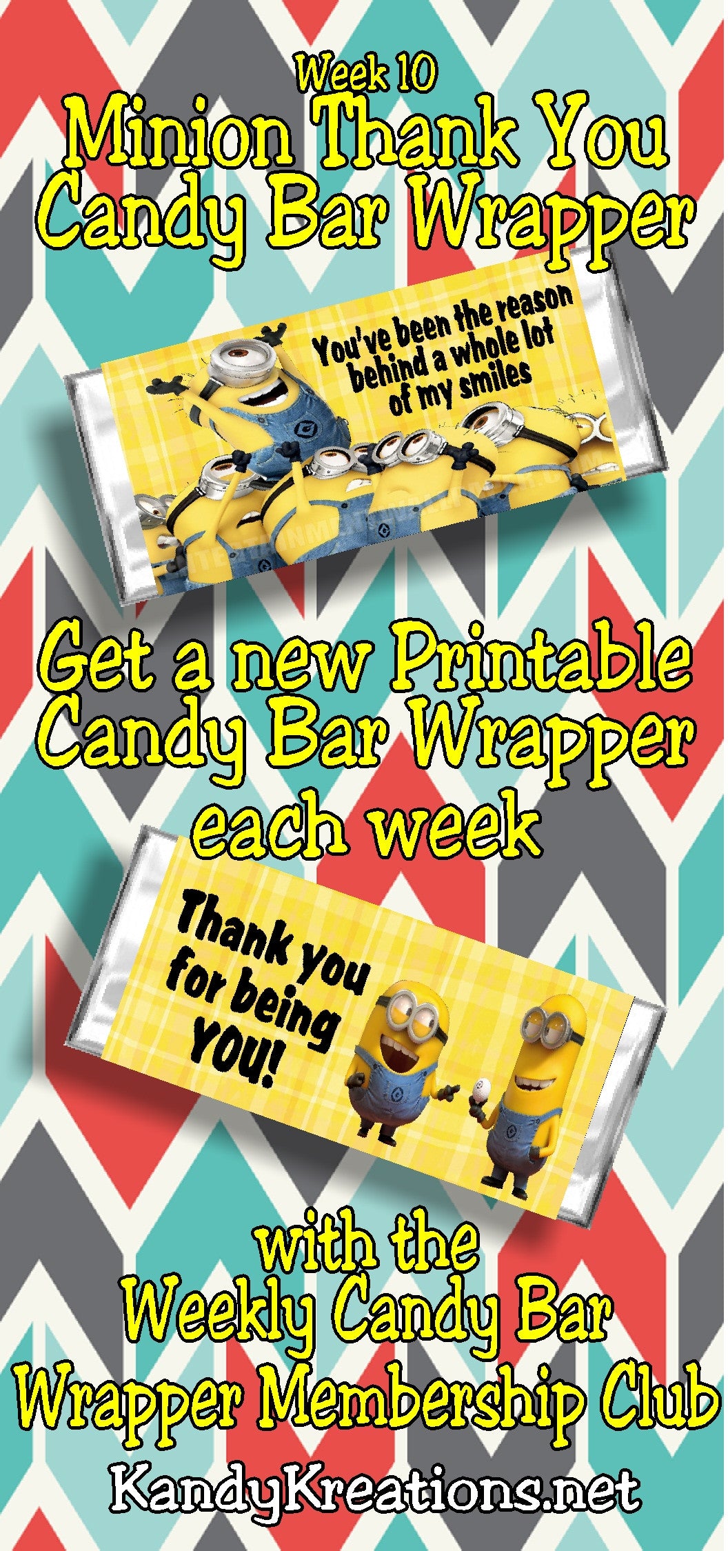 2017 Candy Bar Wrapper Membership Club