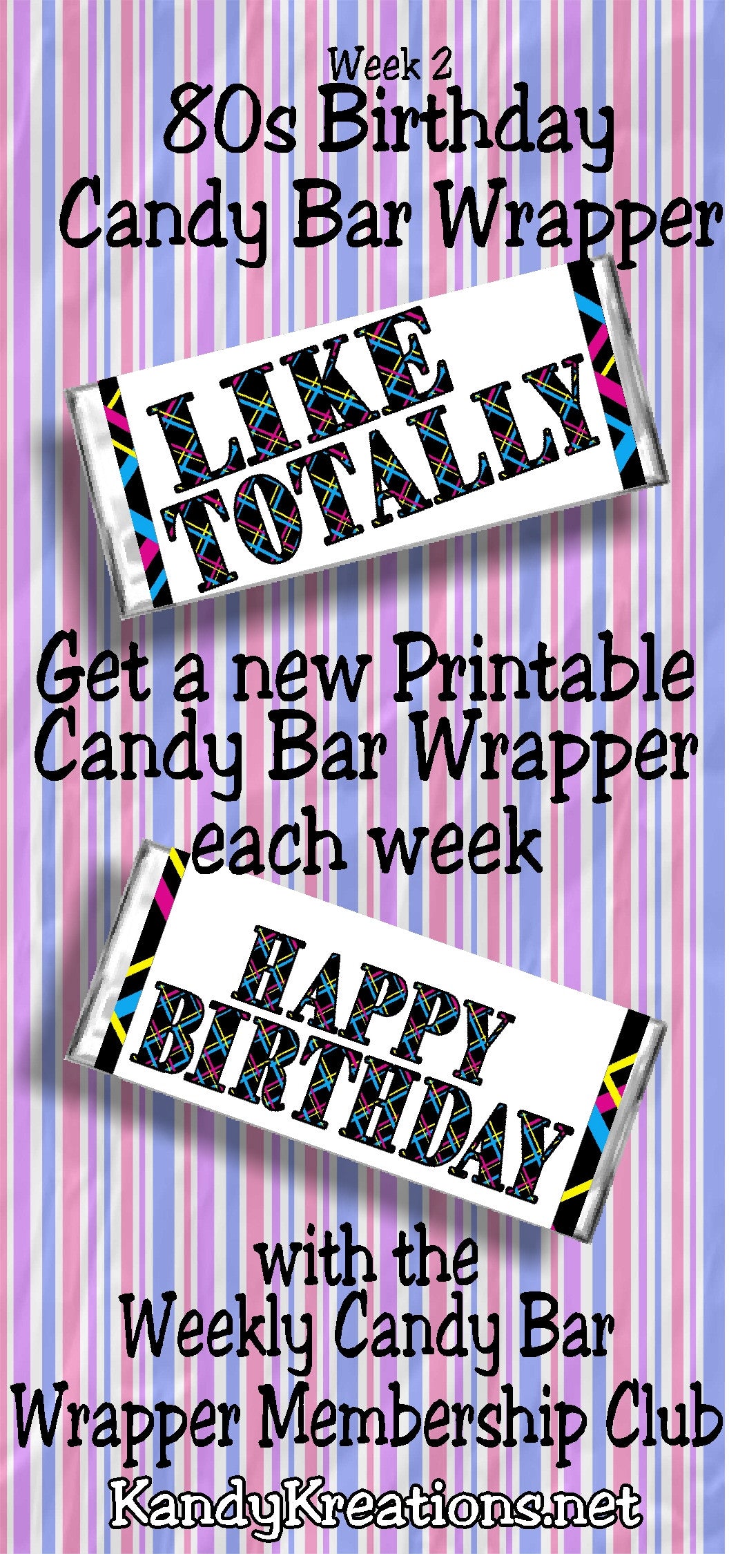 2017 Candy Bar Wrapper Membership Club