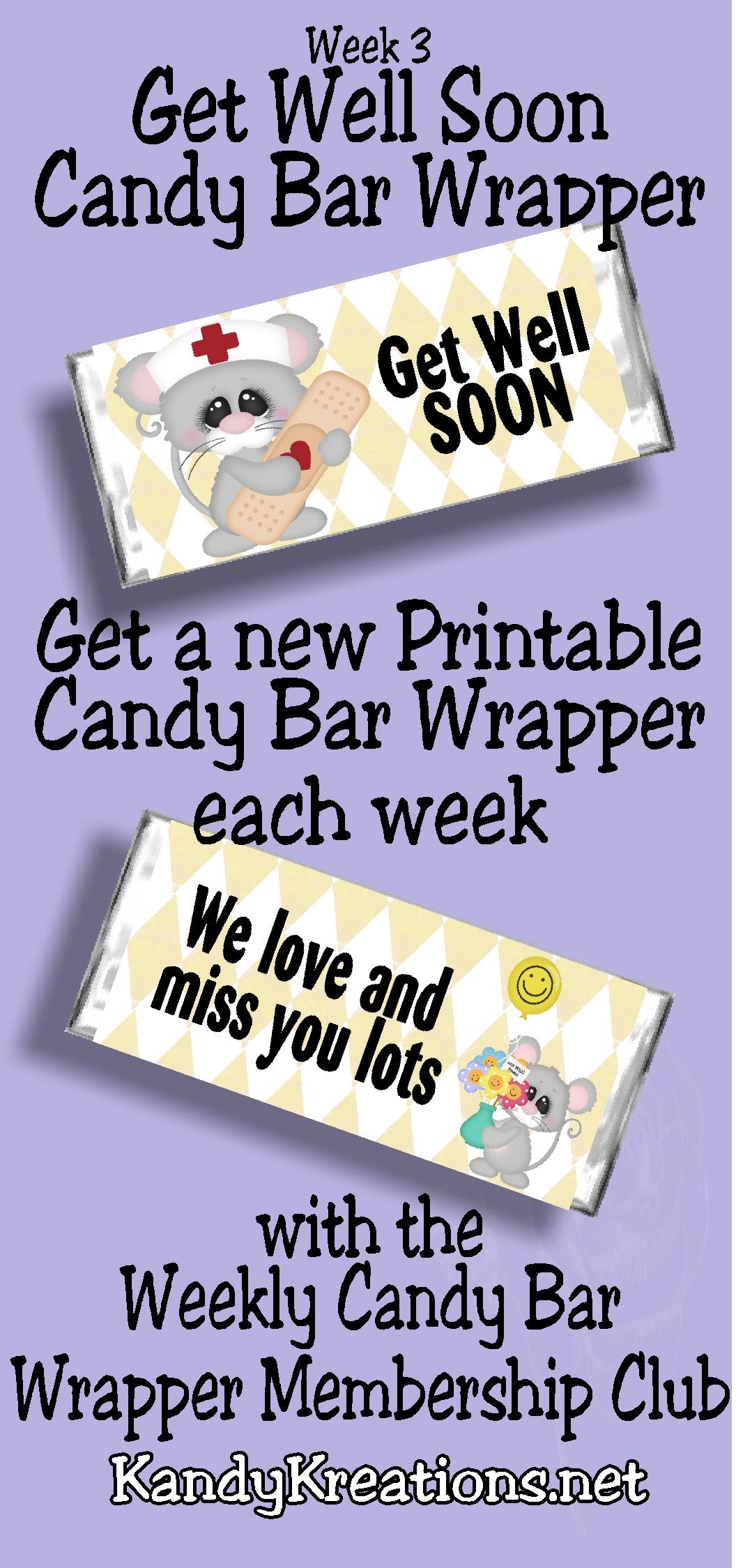 2017 Candy Bar Wrapper Membership Club