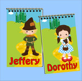 Wizard of Oz Personalized Party Favor Notebook
